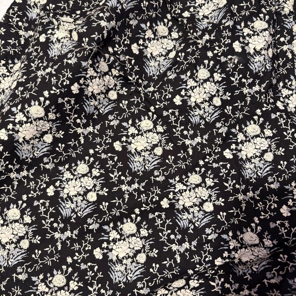 Anthropologie Katerina button front Floral Print boho Short Sleeve Romper XL - Picture 5 of 14